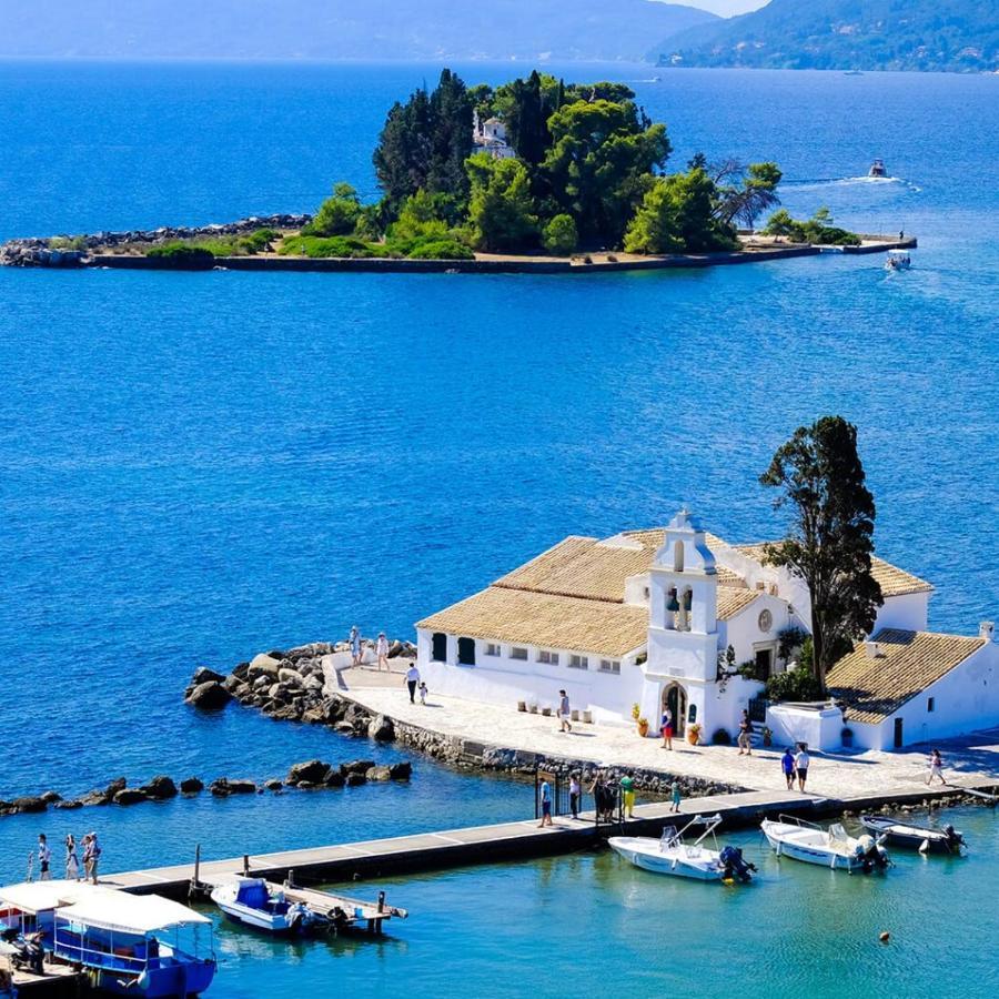 Spiros Corfu Apartment Kanálion Buitenkant foto
